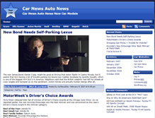 Tablet Screenshot of carnewssite.com